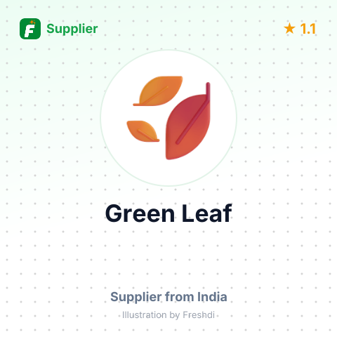 Green Leaf  – summary card, no photo uploaded yet