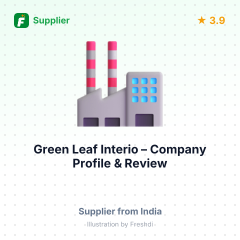 Green Leaf Interio – summary card, no photo uploaded yet