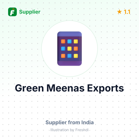Green Meenas Exports  – summary card, no photo uploaded yet