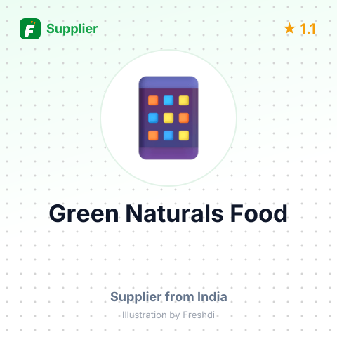 Green Naturals Food  – summary card, no photo uploaded yet