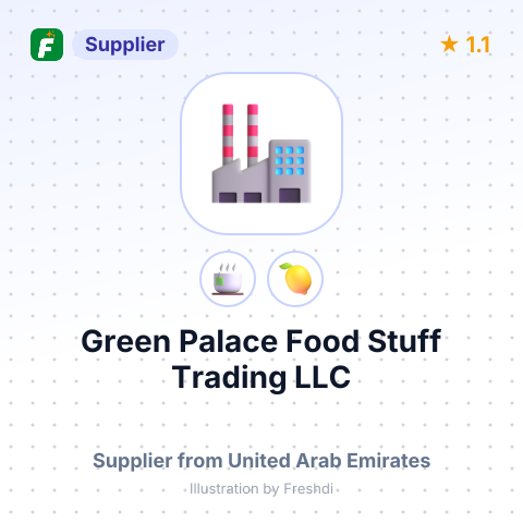Green Palace Food Stuff Trading LLC  – summary card, no photo uploaded yet