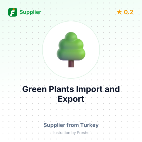 Green Plants Import and Export – summary card, no photo uploaded yet