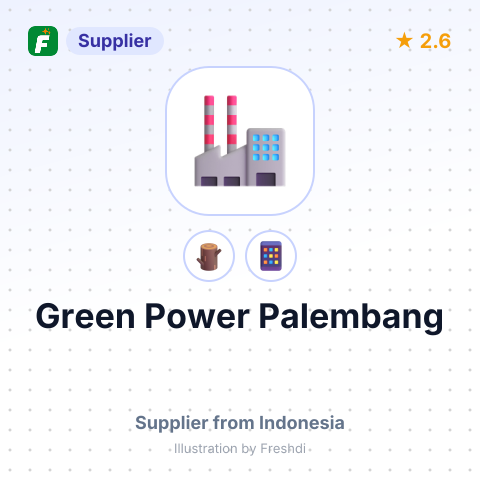 Green Power Palembang – summary card, no photo uploaded yet