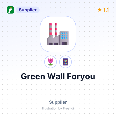Green Wall Foryou – summary card, no photo uploaded yet