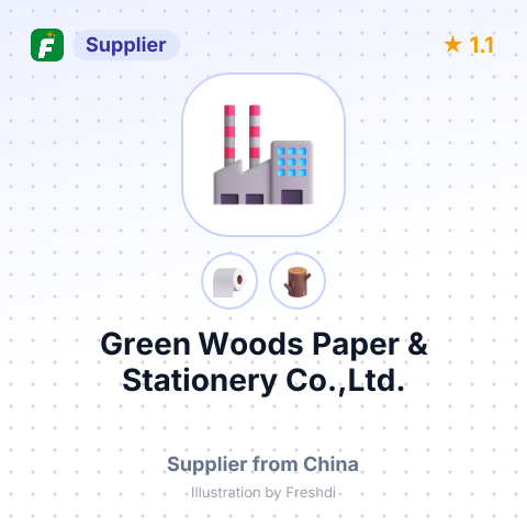 Green Woods Paper & Stationery Co.,Ltd. – summary card, no photo uploaded yet