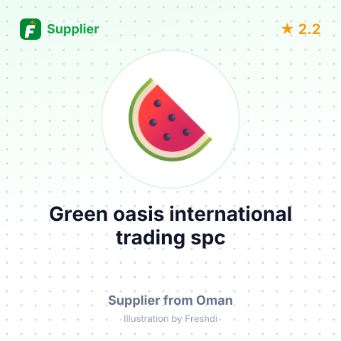 Green oasis international trading spc – summary card, no photo uploaded yet