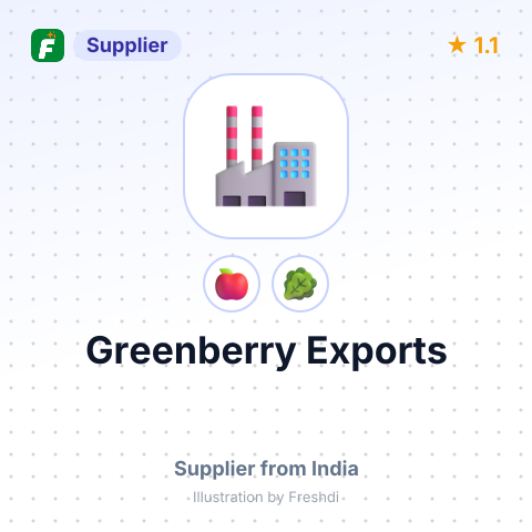 Greenberry Exports  – summary card, no photo uploaded yet