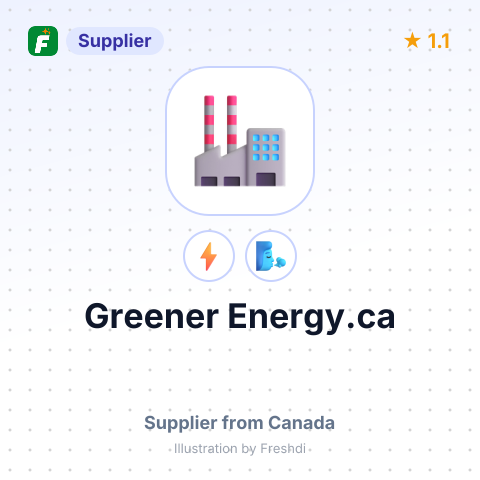 Greener Energy.ca – summary card, no photo uploaded yet