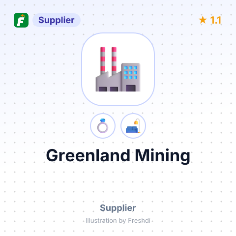 Greenland Mining – summary card, no photo uploaded yet