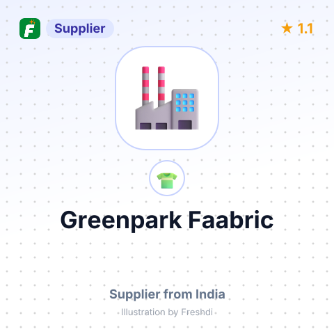 Greenpark Faabric  – summary card, no photo uploaded yet