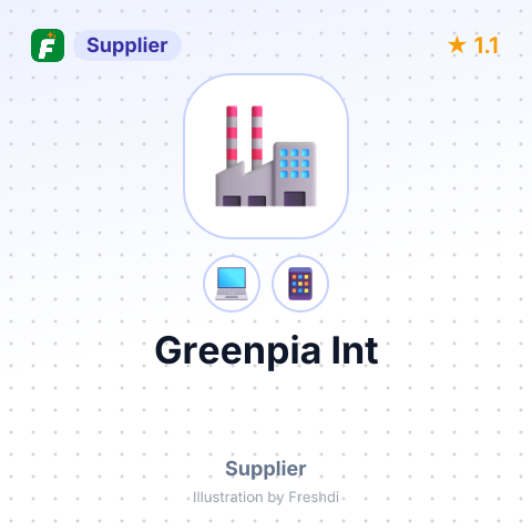 Greenpia Int – summary card, no photo uploaded yet