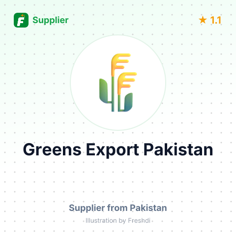 Greens Export Pakistan  – summary card, no photo uploaded yet