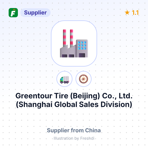 Greentour Tire (Beijing) Co., Ltd. (Shanghai Global Sales Division) – summary card, no photo uploaded yet