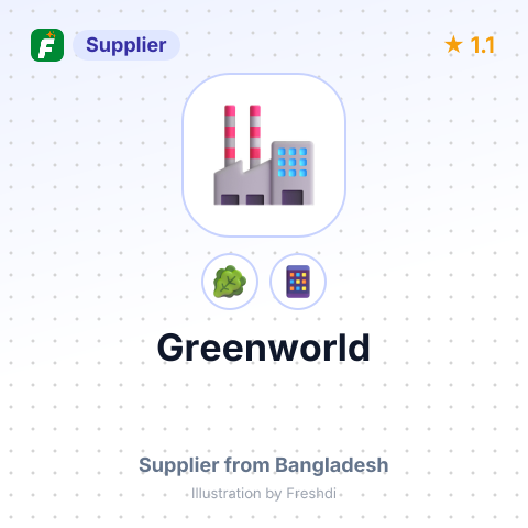 Greenworld  – summary card, no photo uploaded yet