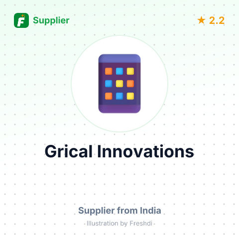 Grical Innovations – summary card, no photo uploaded yet