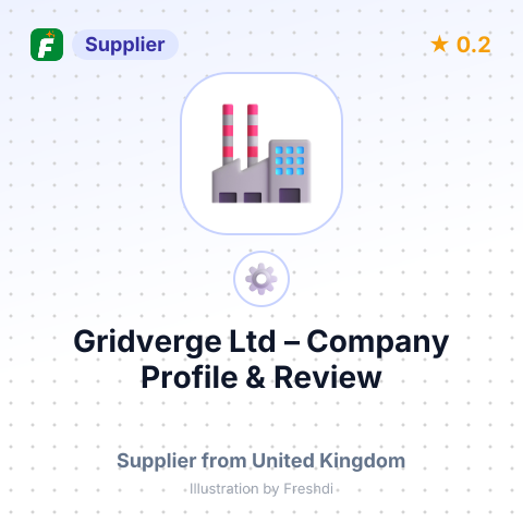 Gridverge Ltd – summary card, no photo uploaded yet