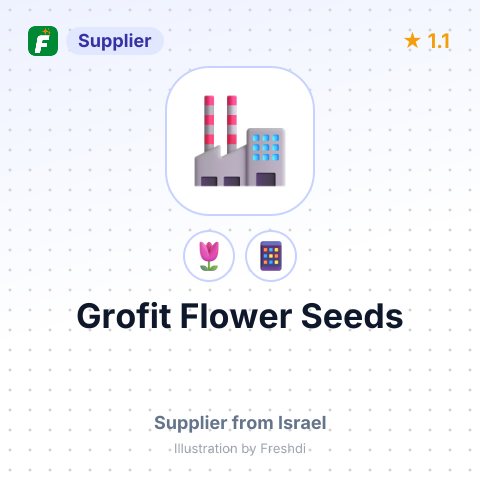 Grofit Flower Seeds  – summary card, no photo uploaded yet