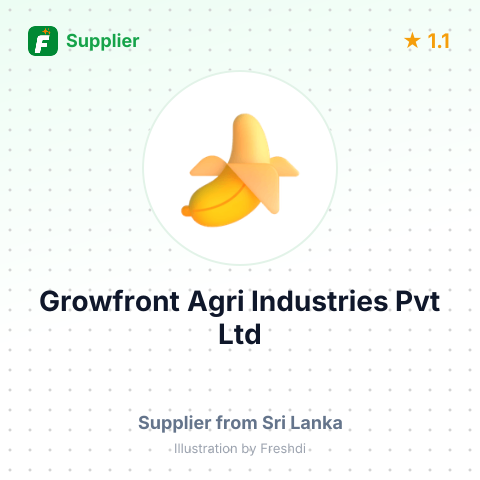 Growfront Agri Industries Pvt Ltd  – summary card, no photo uploaded yet