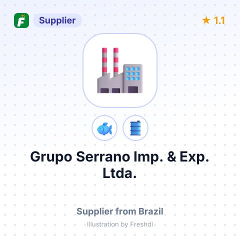 Grupo Serrano Imp. & Exp. Ltda.  – summary card, no photo uploaded yet