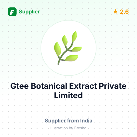 Gtee Botanical Extract Private Limited – summary card, no photo uploaded yet