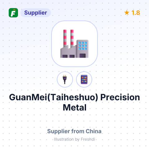 GuanMei(Taiheshuo) Precision Metal – summary card, no photo uploaded yet