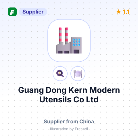 Guang Dong Kern Modern Utensils Co Ltd – summary card, no photo uploaded yet
