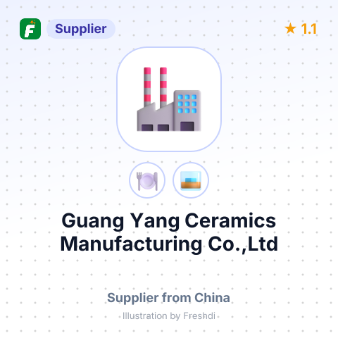 Guang Yang Ceramics Manufacturing Co.,Ltd – summary card, no photo uploaded yet