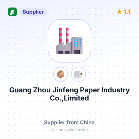 Guang Zhou Jinfeng Paper Industry Co.,Limited – summary card, no photo uploaded yet