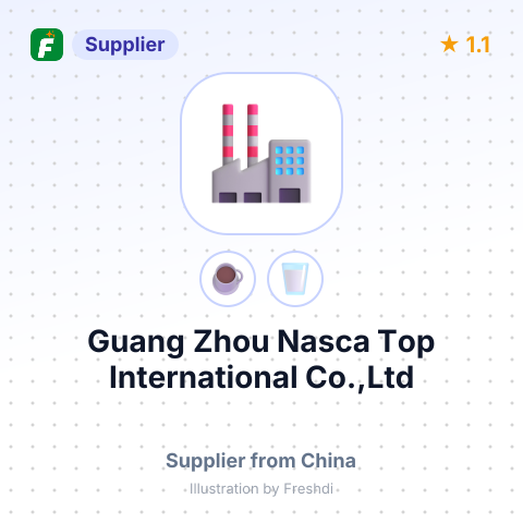 Guang Zhou Nasca Top International Co.,Ltd – summary card, no photo uploaded yet