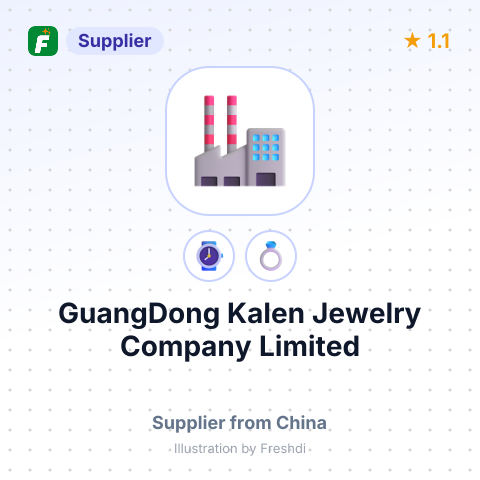 GuangDong Kalen Jewelry Company Limited – summary card, no photo uploaded yet