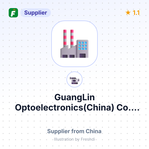 GuangLin Optoelectronics(China) Co., Ltd – summary card, no photo uploaded yet