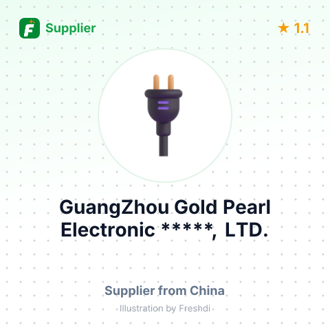 GuangZhou Gold Pearl Electronic *****, LTD. – summary card, no photo uploaded yet
