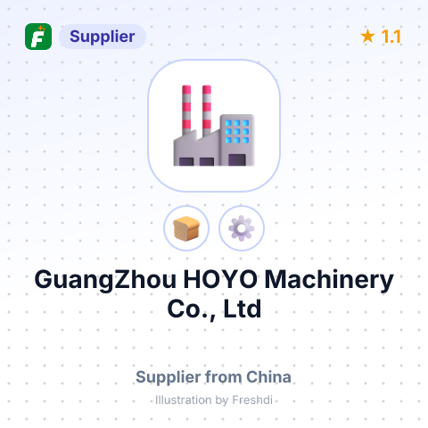 GuangZhou HOYO Machinery Co., Ltd – summary card, no photo uploaded yet
