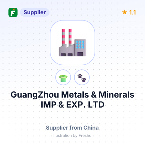 GuangZhou Metals & Minerals IMP & EXP. LTD – summary card, no photo uploaded yet