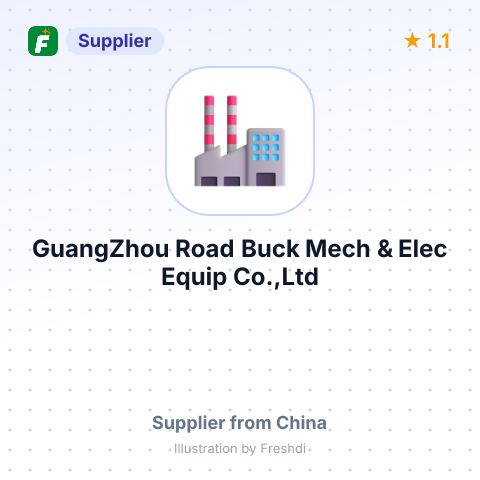 GuangZhou Road Buck Mech & Elec Equip Co.,Ltd – summary card, no photo uploaded yet