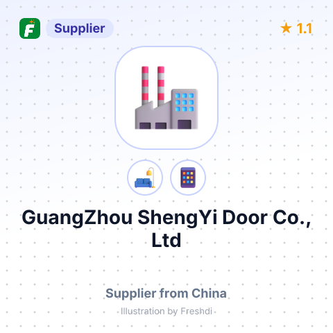 GuangZhou ShengYi Door Co., Ltd – summary card, no photo uploaded yet