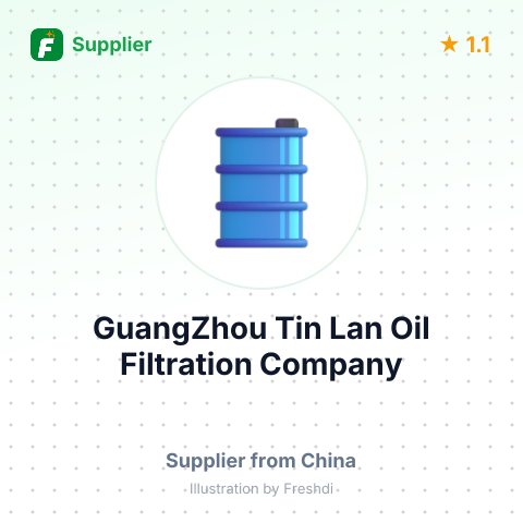 GuangZhou Tin Lan Oil Filtration Company – summary card, no photo uploaded yet