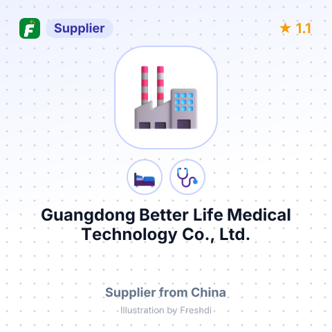 Guangdong Better Life Medical Technology Co., Ltd. – summary card, no photo uploaded yet
