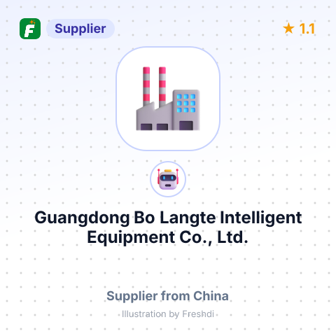 Guangdong Bo Langte Intelligent Equipment Co., Ltd. – summary card, no photo uploaded yet