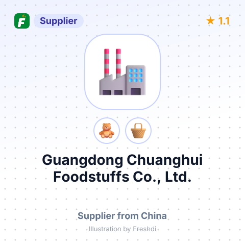 Guangdong Chuanghui Foodstuffs Co., Ltd. – summary card, no photo uploaded yet