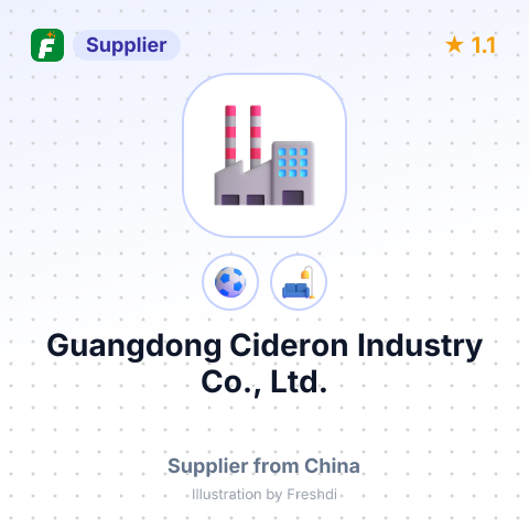Guangdong Cideron Industry Co., Ltd. – summary card, no photo uploaded yet