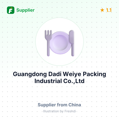 Guangdong Dadi Weiye Packing Industrial Co.,Ltd – summary card, no photo uploaded yet