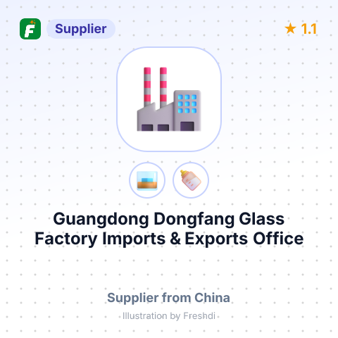 Guangdong Dongfang Glass Factory Imports & Exports Office – summary card, no photo uploaded yet