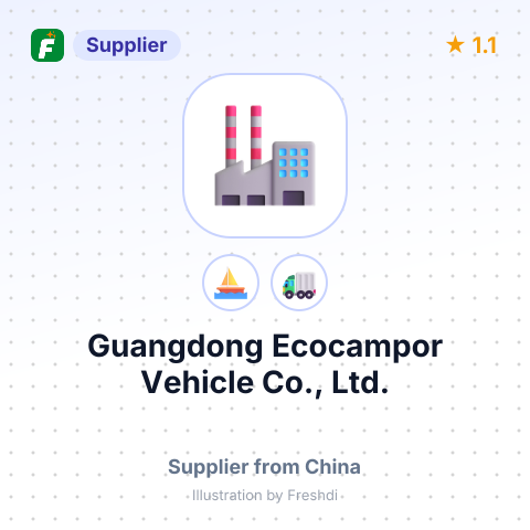 Guangdong Ecocampor Vehicle Co., Ltd. – summary card, no photo uploaded yet
