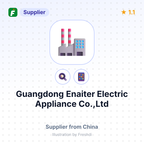 Guangdong Enaiter Electric Appliance Co.,Ltd – summary card, no photo uploaded yet