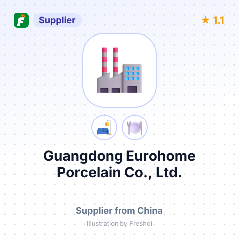 Guangdong Eurohome Porcelain Co., Ltd. – summary card, no photo uploaded yet