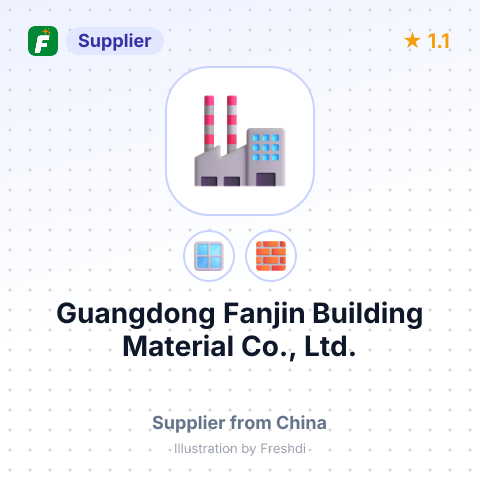 Guangdong Fanjin Building Material Co., Ltd. – summary card, no photo uploaded yet
