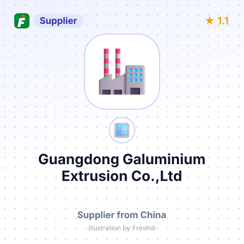Guangdong Galuminium Extrusion Co.,Ltd – summary card, no photo uploaded yet