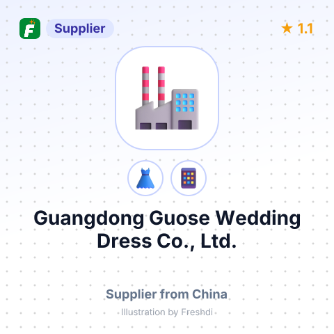Guangdong Guose Wedding Dress Co., Ltd. – summary card, no photo uploaded yet