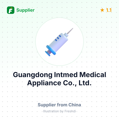 Guangdong Intmed Medical Appliance Co., Ltd. – summary card, no photo uploaded yet